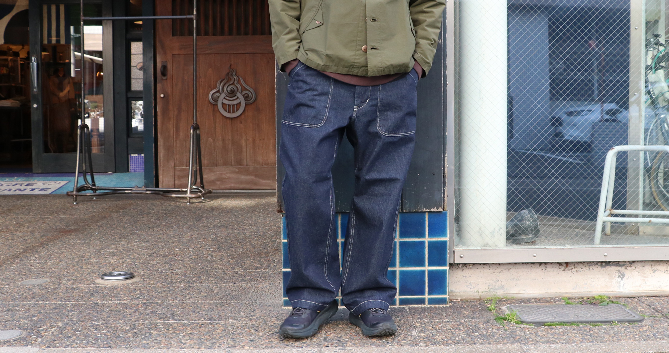 【Collection】10oz denim Baker Pants