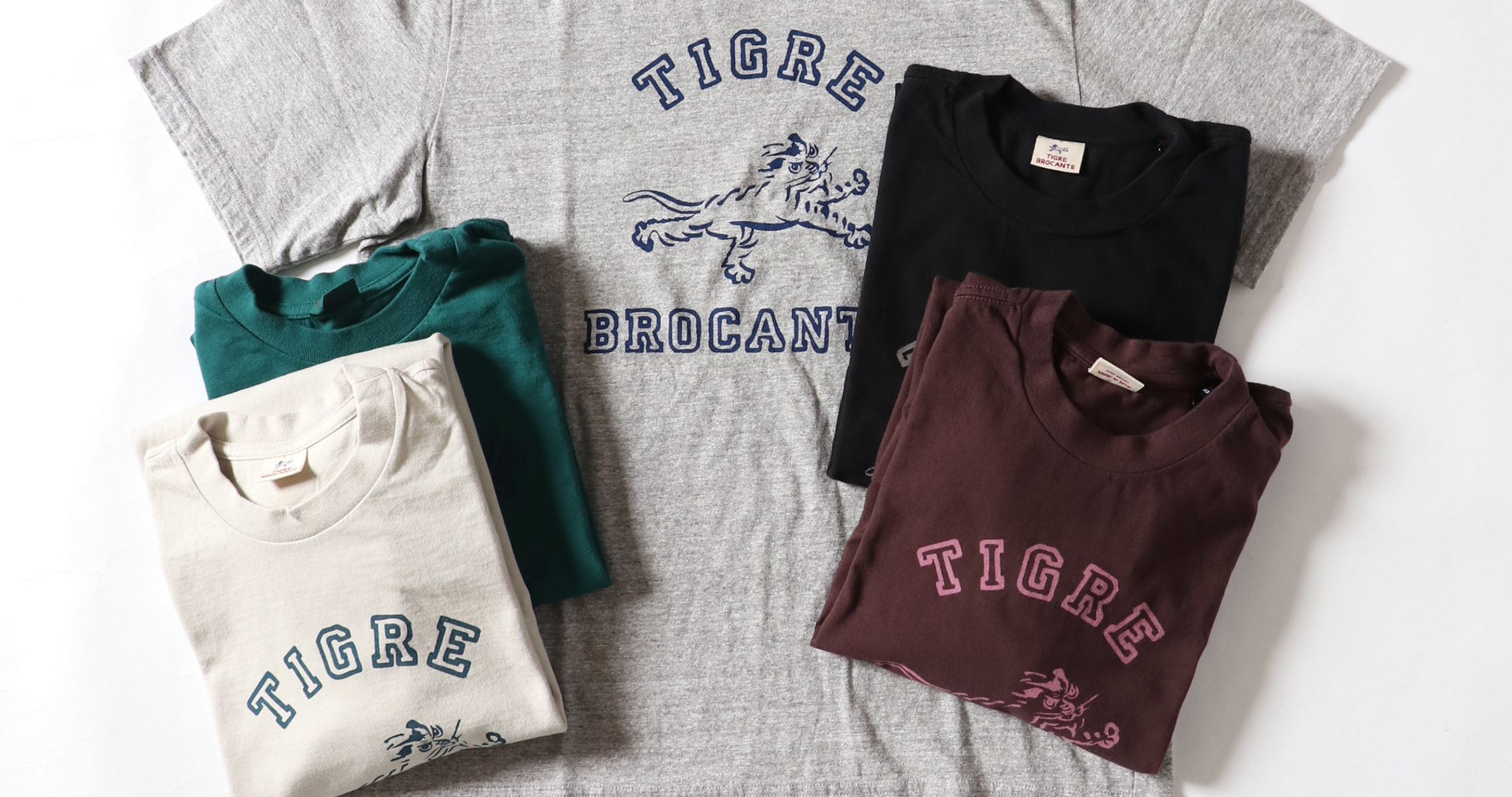 TIGRE BROCANTE 半袖T